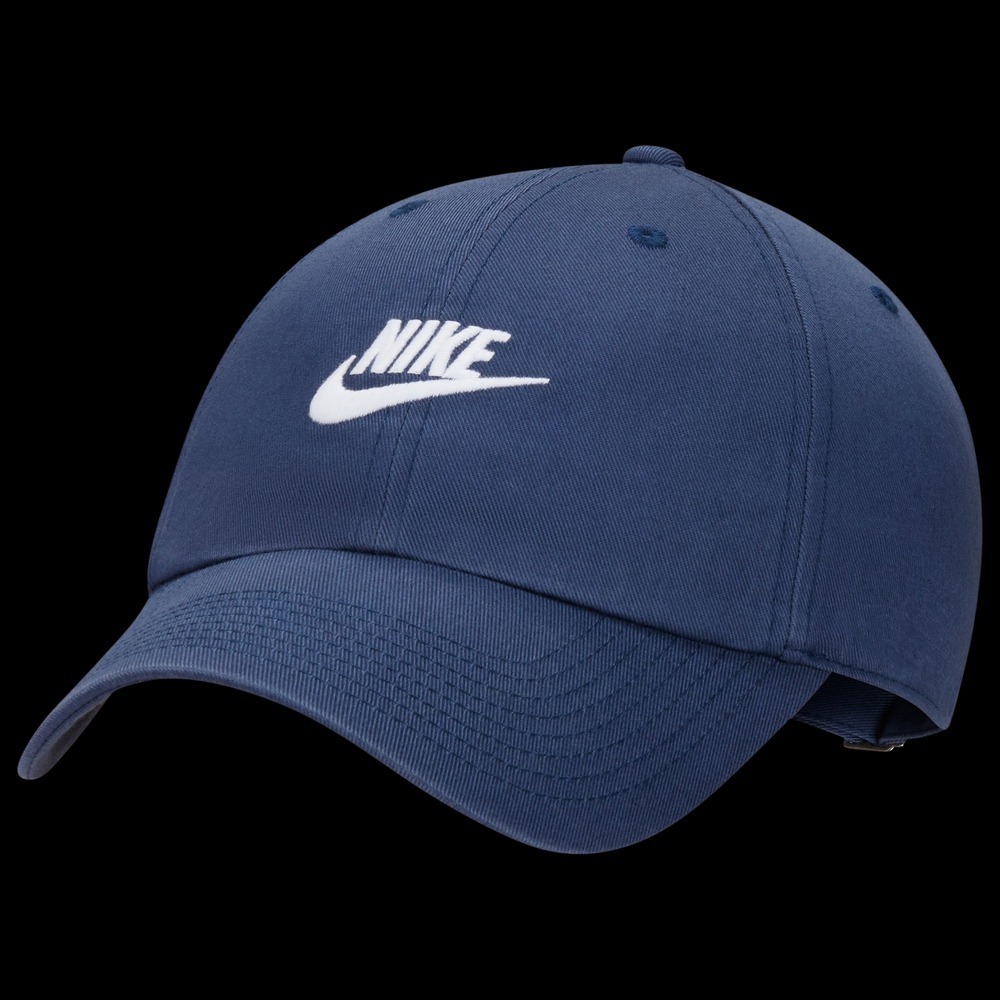 NIKE CLUB  UNISEX ADJUSTABLE HAT - M/L (NAVY)